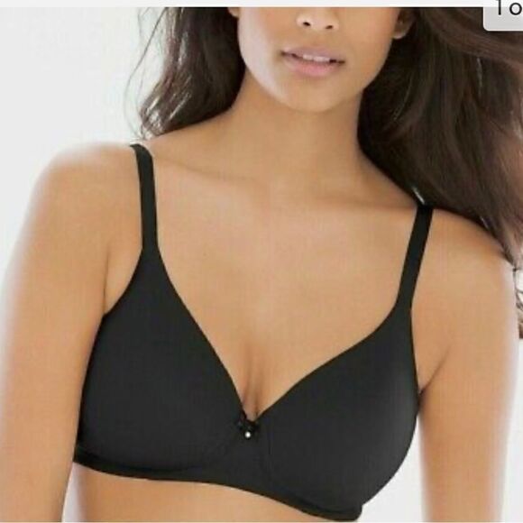 Soma embraceable wireless black bra. Size 38D - Picture 1 of 9